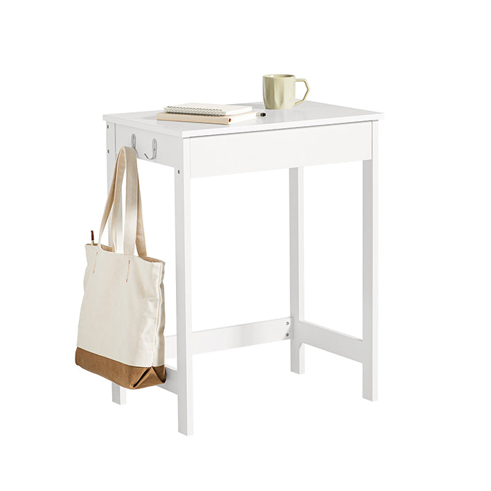 SoBuy | Bureau | Bureau d'ordinateur | Coiffeuse blanche | FWT43-W