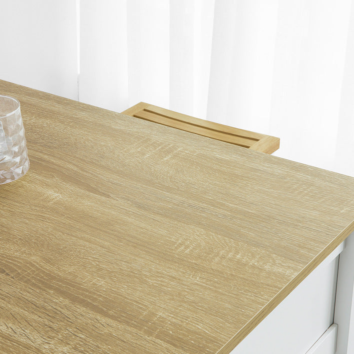 Vorverkauf | SoBuy | Bartisch | Kücheninsel | Küchentisch | weiß-Natur | FWT64-WN