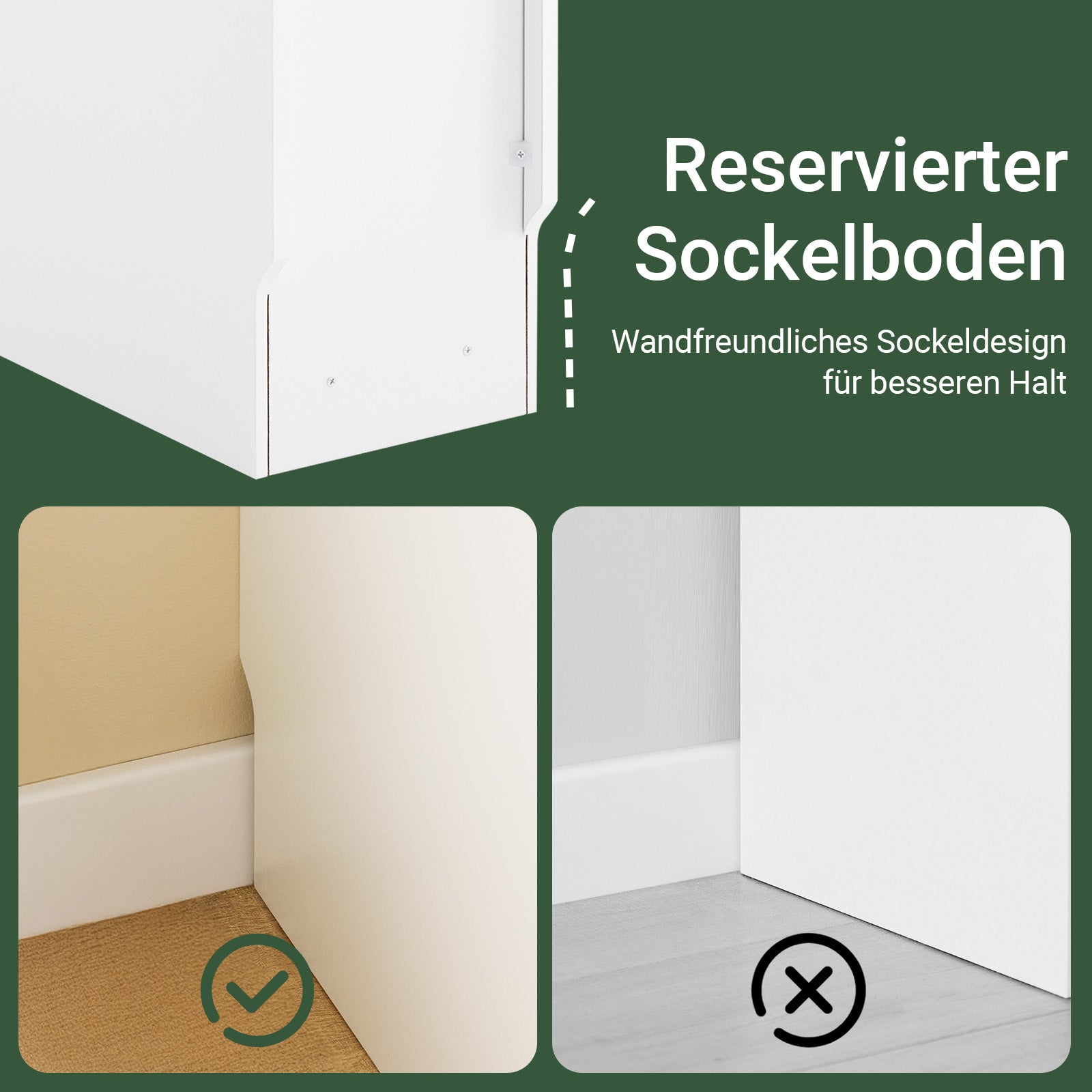 Vorverkauf | SoBuy | Schmaler Nachttisch | mit Schublade und Ablage | Weiß-Natur | FBT171-WN