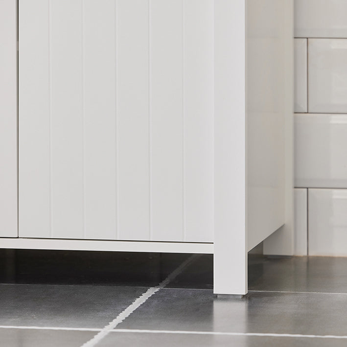 SoBuy | Mobile sottolavabo | Mobile bagno | Lavabo | Bianco | BZR101-W