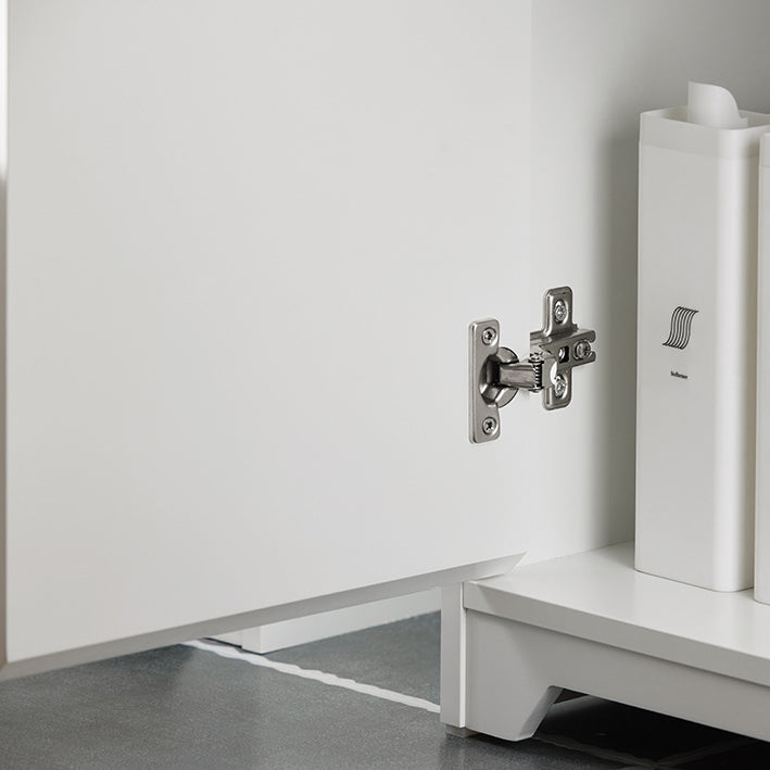 SoBuy | Mobile sottolavabo | Mobile bagno | Lavabo | Bianco | BZR108-II-W