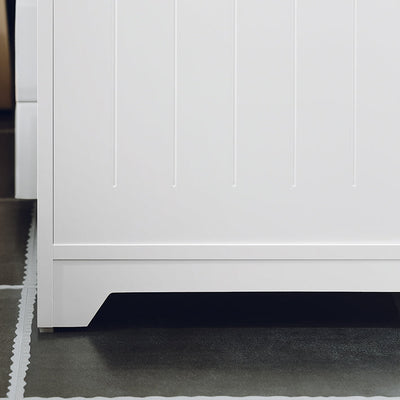 SoBuy | Mobile sottolavabo | Mobile bagno | Lavabo | Bianco | BZR108-W