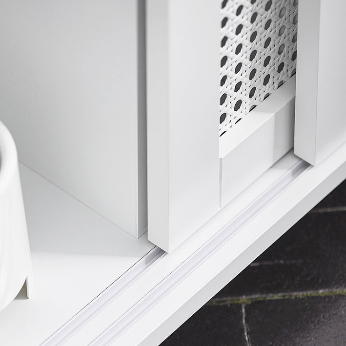 SoBuy | Étagère de niche | Étagère de cuisine | Chariot à roulettes | Meubles de salle de bain | Blanc | BZR119-W