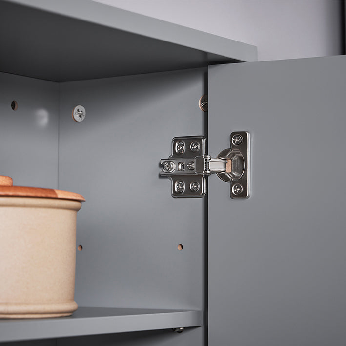 SoBuy | Hängeschrank mit 1 Spiegeltür | Spiegelschrank | Badschrank | Spiegel | Dunkelgrau | BZR149-DG