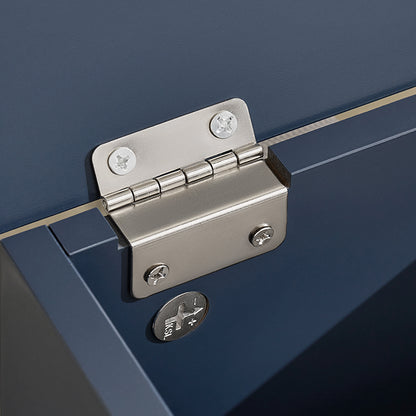 SoBuy | Porte-rouleau de papier toilette | Étagère de salle de bain | Meuble de salle de bain | Bleu | BZR192-B 