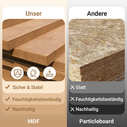 SoBuy | Badezimmerschrank | mit 1 großem Wäschesammler | 2 herausnehmbaren kleinen Stoffkörben | Wäschekorb Weiß | BZR213-W