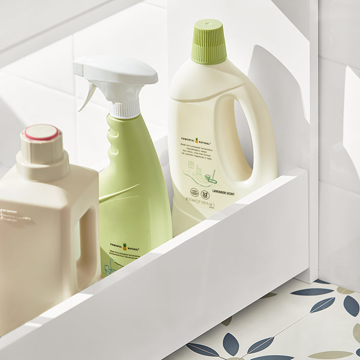 SoBuy | Étagère de Niche | Meuble Salle de Bain | Meuble de Rangement Blanc | BZR48-W