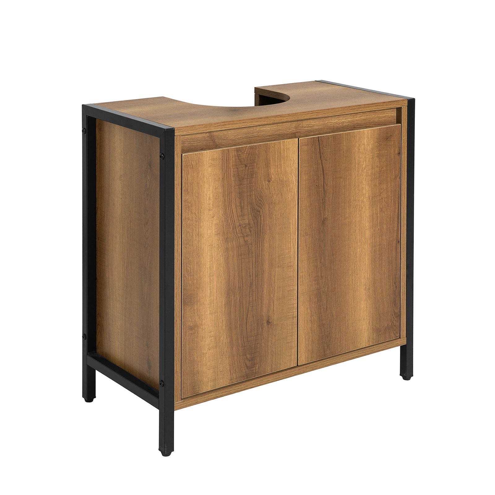 SoBuy | Mobile sottolavabo | Mobile bagno | Lavabo | BZR63-PF