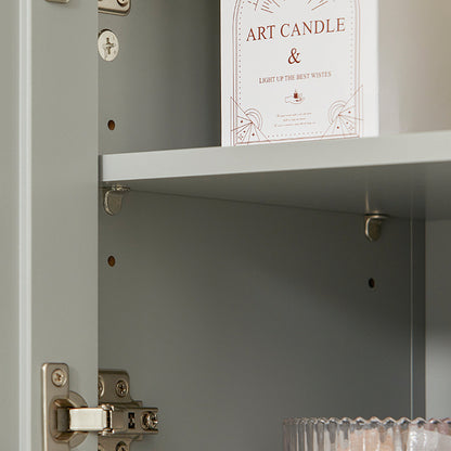 SoBuy | Waschbeckenunterschrank | Badschrank | Waschtisch Hellgrau | BZR69-HG