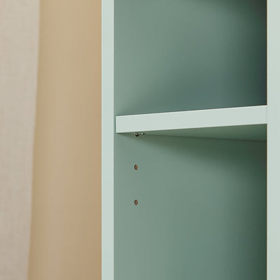 SoBuy | Comodino stretto | Tavolino con cassetto | Verde | 20x61x35cm | FBT111-GR