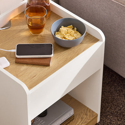 Vorverkauf | SoBuy | Nachttisch | Boxspringbett | Beistelltisch | Sofatisch | Nachtschrank | FBT128-WN