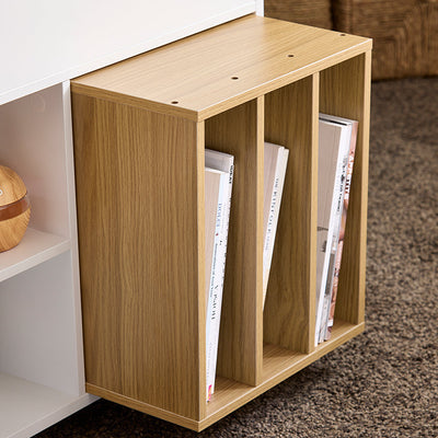 SoBuy | Armadio schedario | Carrello schedario | Tavolo stampante | Contenitore su ruote | Bianco | FBT134-W