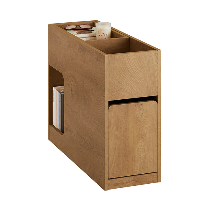 SoBuy | Nachttisch | Beistelltisch | Sofatisch | Schrank für Büro Natur | FBT158-N