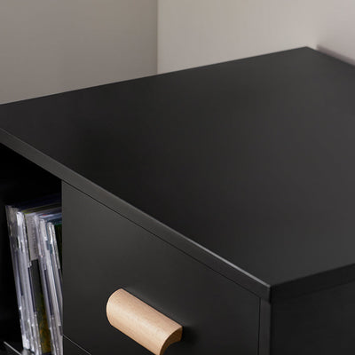 SoBuy | Table de Chevet | Table d'Appoint | Table Téléphone | Commode | Noir | FBT95-SCH