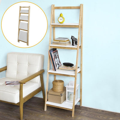 SoBuy | Étagère échelle pliable | Étagère escalier | Étagère à plantes | FRG162-N