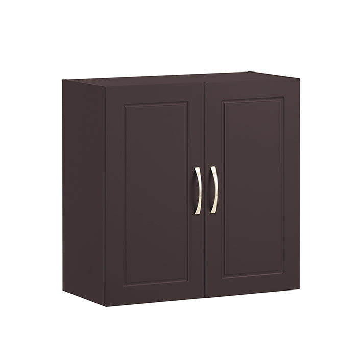 SoBuy | Armoire murale | Armoire suspendue | Armoire de salle de bain | Armoire à pharmacie | Marron | FRG231-BR