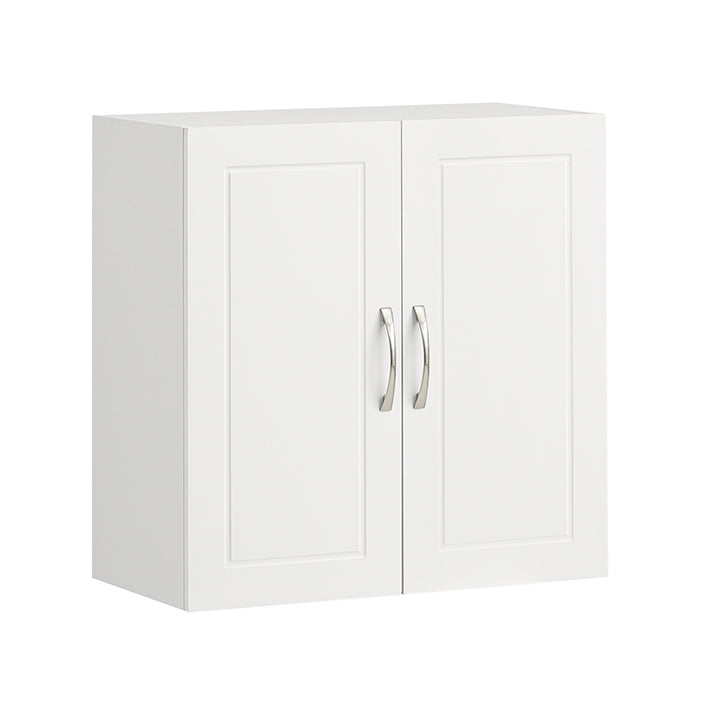 SoBuy | Armoire murale de salle de bain | Armoire suspendue | Armoire de salle de bain blanche | FRG231-W