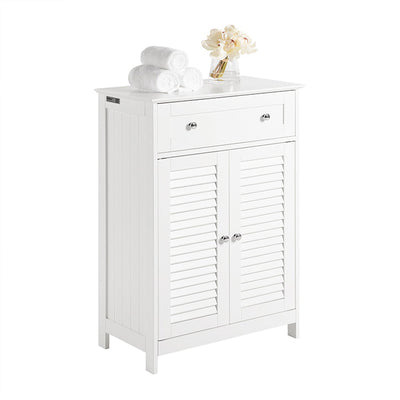 SoBuy | Mobile bagno | Armadietto da bagno | Sideboard Bianco | FRG238-W