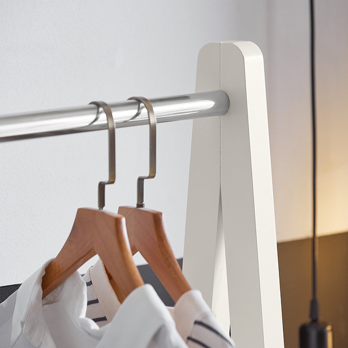 SoBuy | Porte-vêtements | Portant à vêtements | Tringle à vêtements blanc | FRG59-W