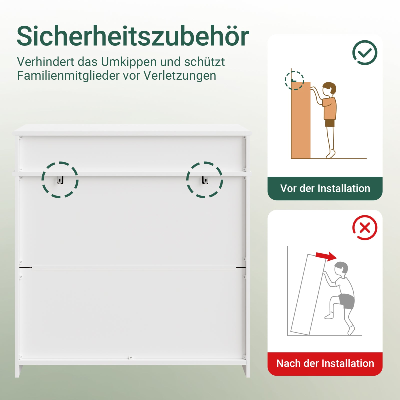 Vorverkauf | SoBuy | Schuhschrank | Sideboard | Schuhkipper für 12-15 Paare Schuhe | FSB104-W