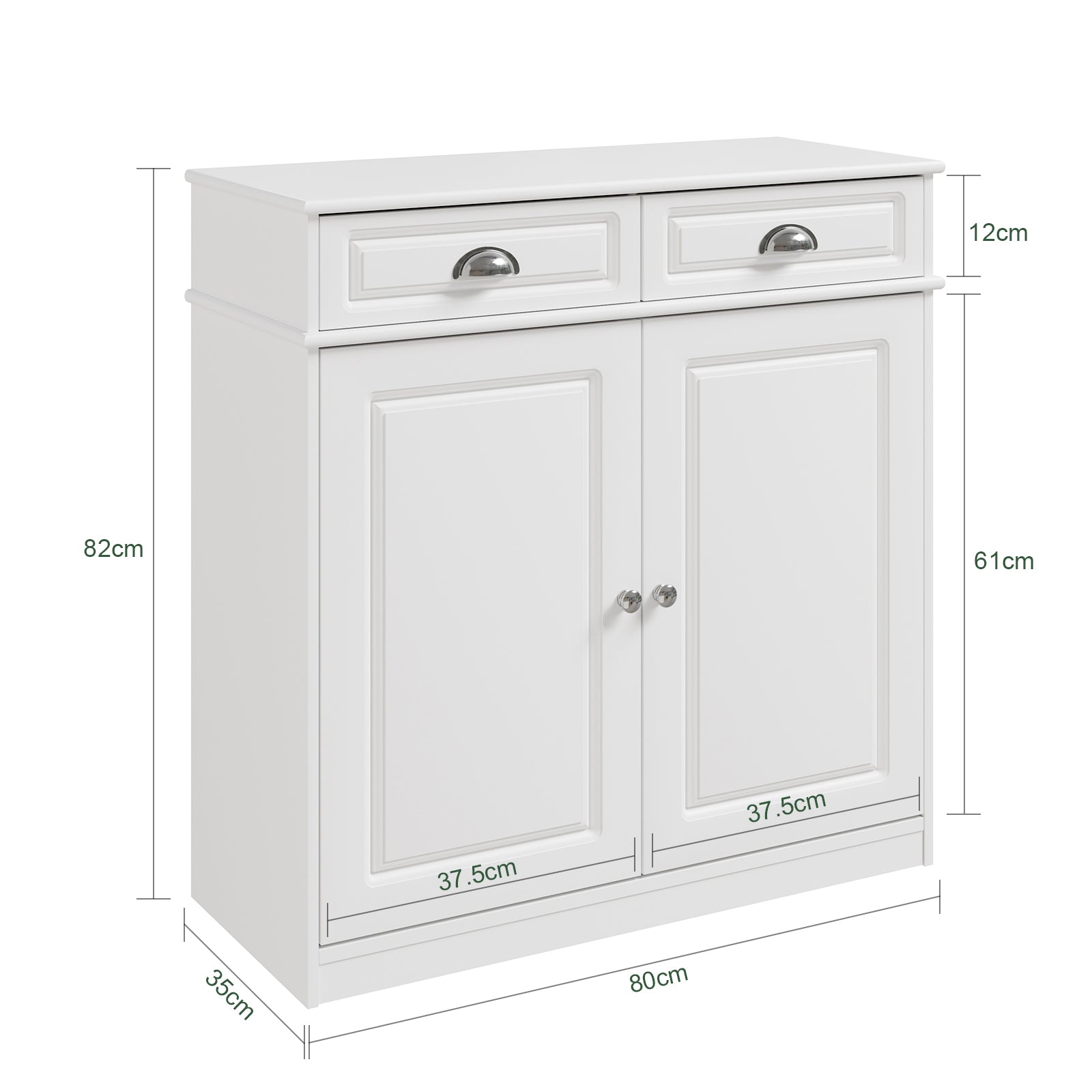 Vorverkauf | SoBuy | Schuhschrank | Sideboard | Schuhkipper für 12-15 Paare Schuhe | FSB104-W