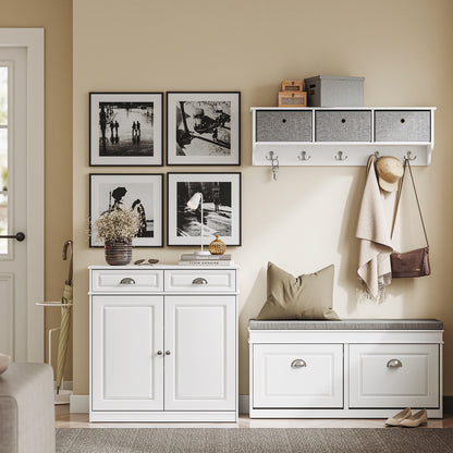 Vorverkauf | SoBuy | Schuhschrank | Sideboard | Schuhkipper für 12-15 Paare Schuhe | FSB104-W