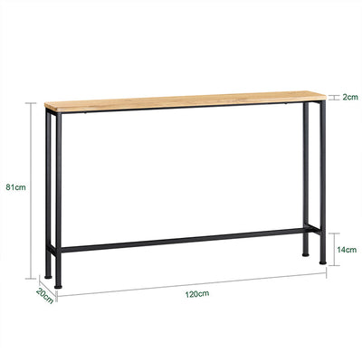 Prevendita | SoBuy | Tavolo Consolle | Tavolo da Ingresso | Tavolino Decorativo | Credenza | Tavolino Laterale 20cm | FSB19