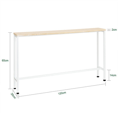 Prevendita | SoBuy | Tavolo Consolle | Tavolo da Ingresso | Tavolino Decorativo | Credenza | Tavolino Laterale 20cm | FSB19