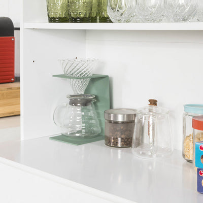 SoBuy | Mobile da Cucina | Mobile Contenitore | Credenza bianca | FSB26-W