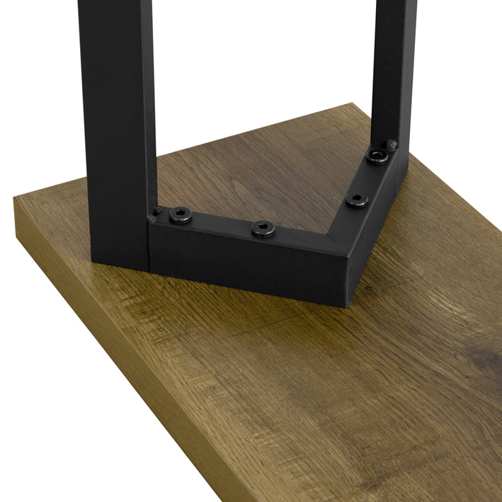 SoBuy | Consolle | Tavolo da ingresso | Tavolino d'appoggio in metallo | Credenza | FSB50-PF