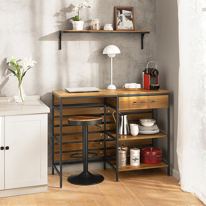 SoBuy | Cassettiera | Armadio da ingresso | Isola per cucina | Mobile da cucina | FSB71-PF