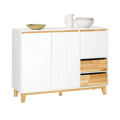 SoBuy | Armadietto da Cucina | Credenza | Mobiletto per Ingresso | Cassettiera | Mobile TV | FSB75-WN