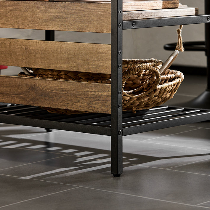 SoBuy | Kücheninsel | Küchenregal | Kommode | Bartisch | Vintage | FSB85-PF