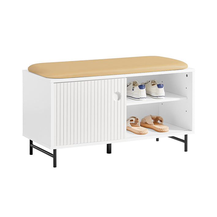 SoBuy | Panca appendiabiti | Panca | Panca da ingresso | Scarpiera | FSR116-W