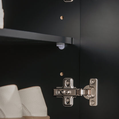 SoBuy | Banc à chaussures avec assise | Banc d'entrée | Banc | Banc d'entrée | Noir | FSR117-SCH