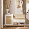SoBuy | Garderobenbank | Sitzbank | Dielenbank | Schuhbank | Schuhregal | FSR128-W