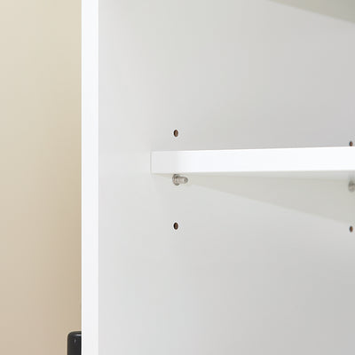 SoBuy | Schuhbank mit Sitzfläche | Sitzbank | Dielenbank mit Schiebetüren | Schuhtruhe | Weiß | FSR187-W