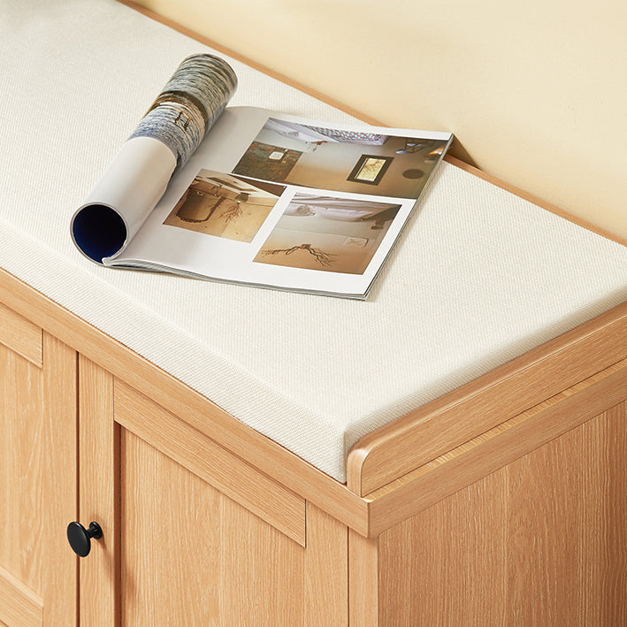 SoBuy | Banc à chaussures avec assise | Banc d'entrée | Banc | Banc d'entrée | Naturel | FSR188-N 