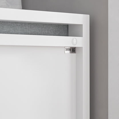 SoBuy | Banc à 2 tiroirs | Banc de lit | Blanc | FSR74-W 