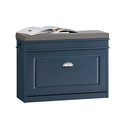 SoBuy | Scarpiera | Scarpiera a ribalta | Panchina porta scarpe | Blu | FSR82-L-B