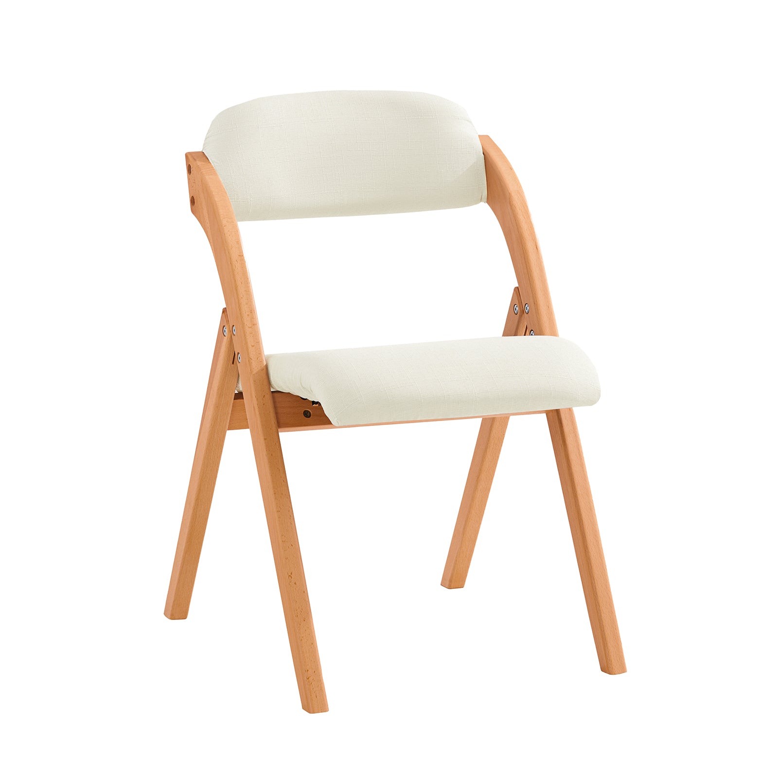 SoBuy | Sedia pieghevole | Sedia da cucina Sedia da scrivania | Bianco | FST92-W
