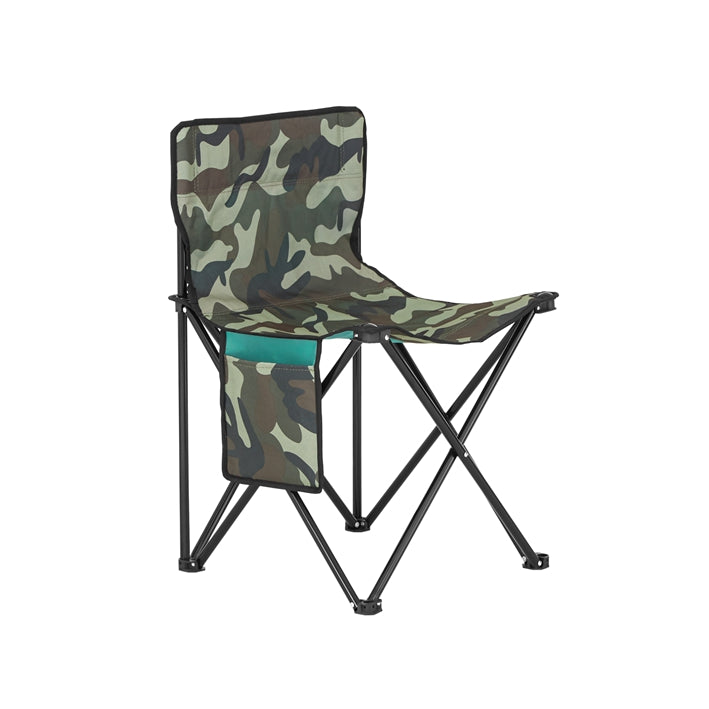 SoBuy | Chaise de camping | Chaise de pêche avec sac de transport | Chaise pliante | Camouflage | FST96-TN
