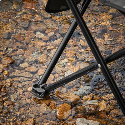 SoBuy | Chaise de camping | Chaise de pêche avec sac de transport | Chaise pliante | Camouflage | FST96-TN