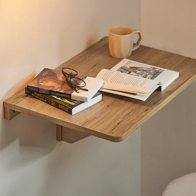 SoBuy | Table murale pliante | Table de cuisine | Bureau | Meuble enfant | Vintage | FWT03-PF