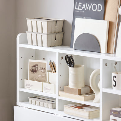 SoBuy | Table pliante murale avec étagère intégrée | Meuble mural | Table à manger | Blanc | FWT07-II-W