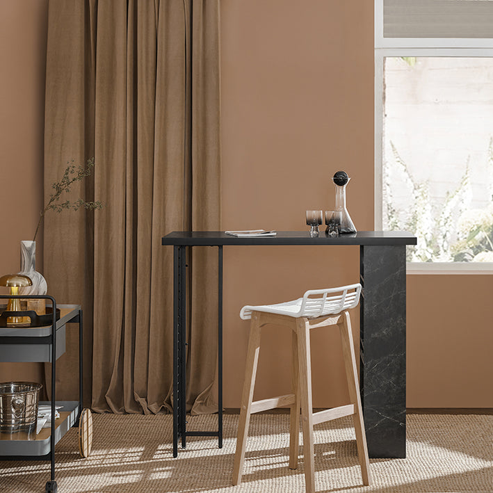 SoBuy | Tavolo da bar | Tavolo da pranzo | Tavolo da cucina | Tavolo da balcone | Nero | FWT100-SCH