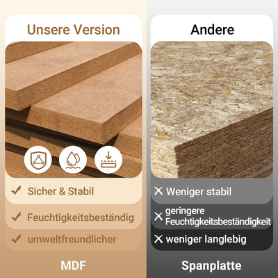 SoBuy Esstisch klappbar für 2-8 Personen Platzsparend 65x(110-200) x76cm FWT113-N