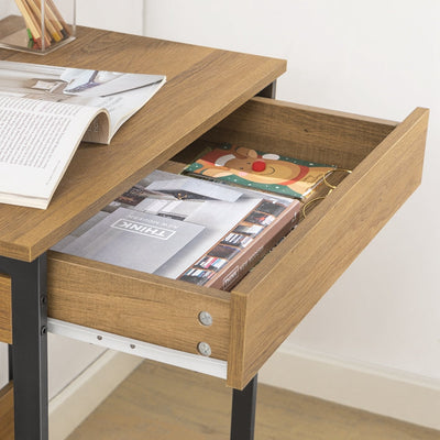 SoBuy | Schreibtisch | Computertisch | Schminktisch Natur | FWT43-N