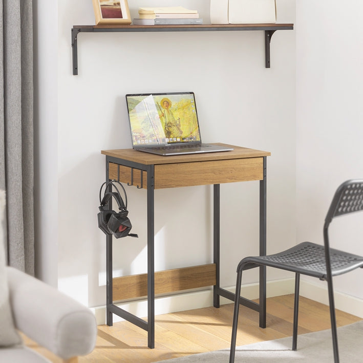 SoBuy | Scrivania | Tavolo per Computer | Tavolo da Trucco Naturale | FWT43-N