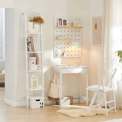 SoBuy | Bureau | Table d'ordinateur | Coiffeuse Blanc | FWT43-W